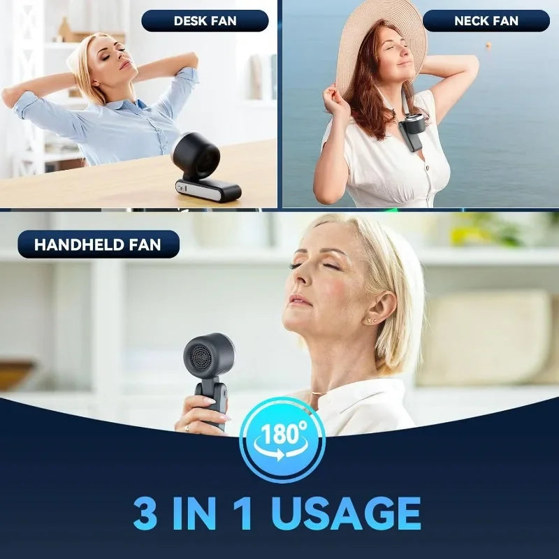 Portable 3-in-1 Travel Fan