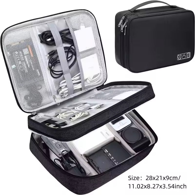 Ultimate Large Travel Cable Organizer