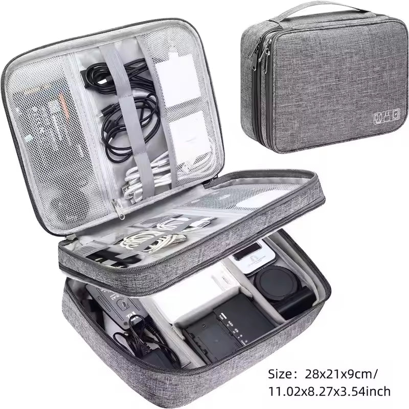 Ultimate Large Travel Cable Organizer