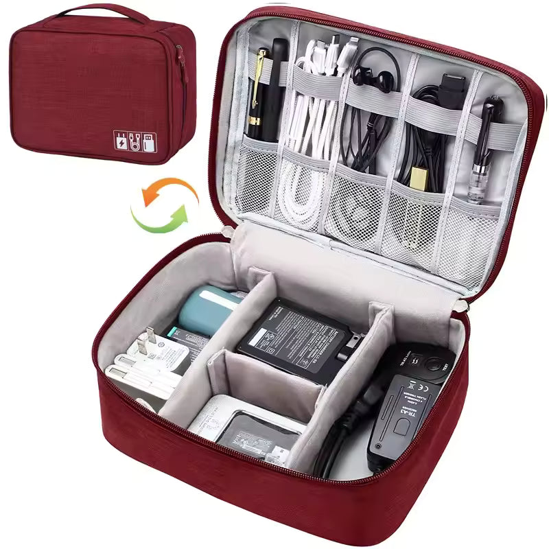 Ultimate Large Travel Cable Organizer