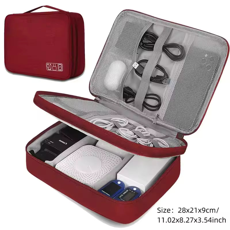 Ultimate Large Travel Cable Organizer