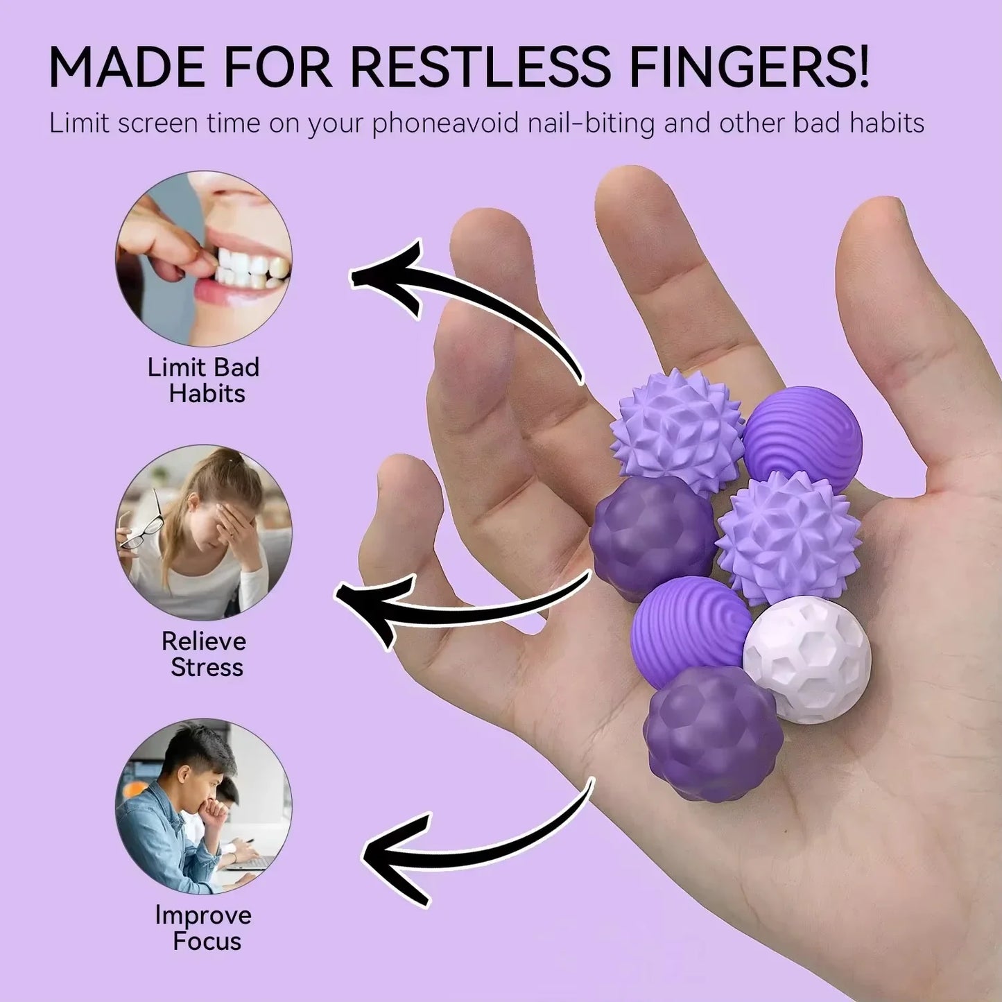 Calm & Focus Sensory Balls