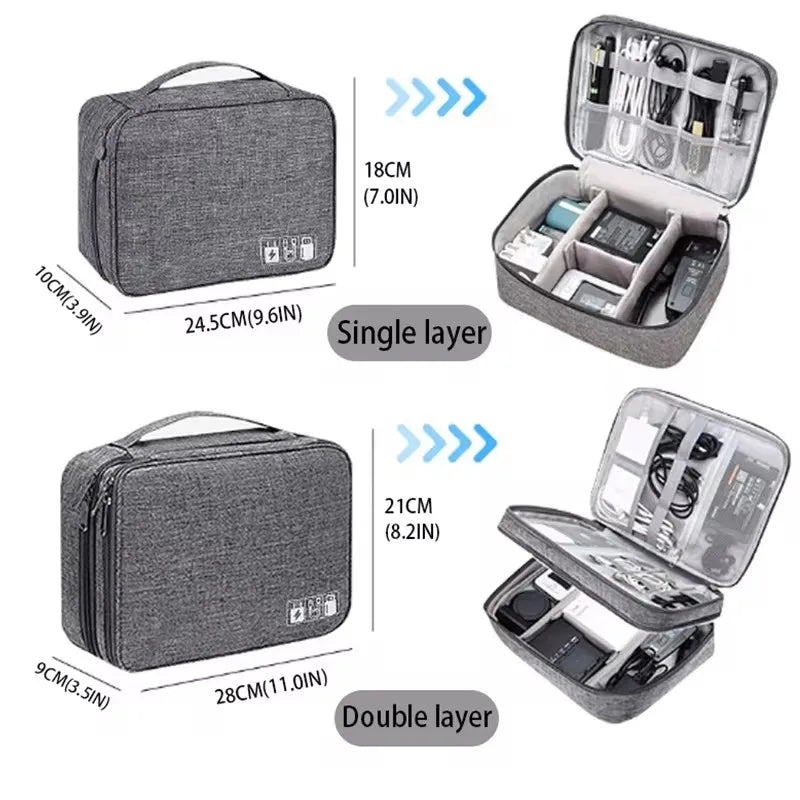 Ultimate Large Travel Cable Organizer