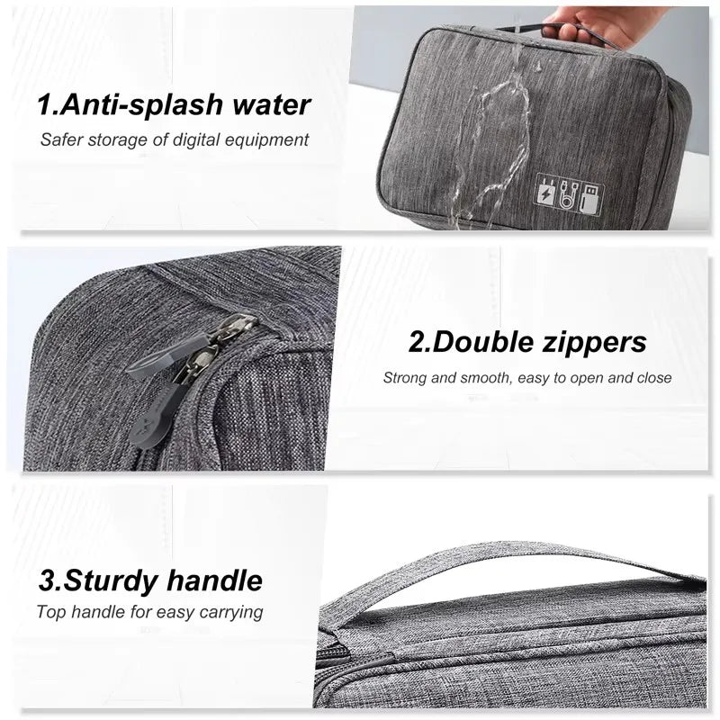 Ultimate Large Travel Cable Organizer