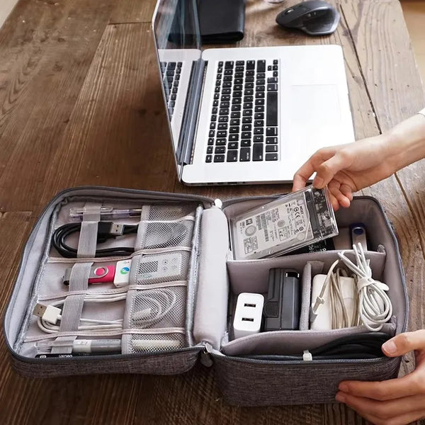 Ultimate Large Travel Cable Organizer